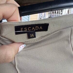 Escada Sand Trousers